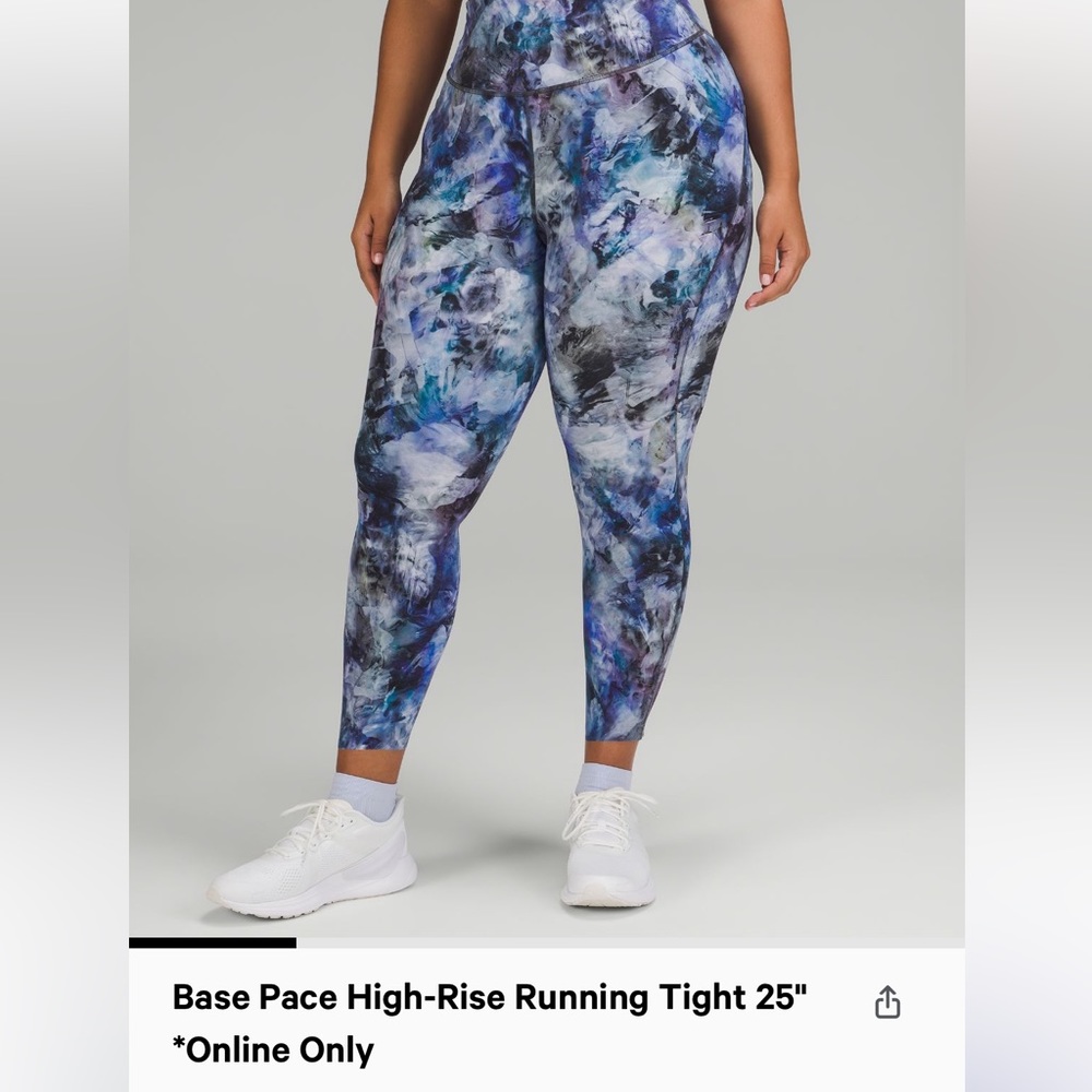 Lululemon Base Pace 25in Inseam Legging